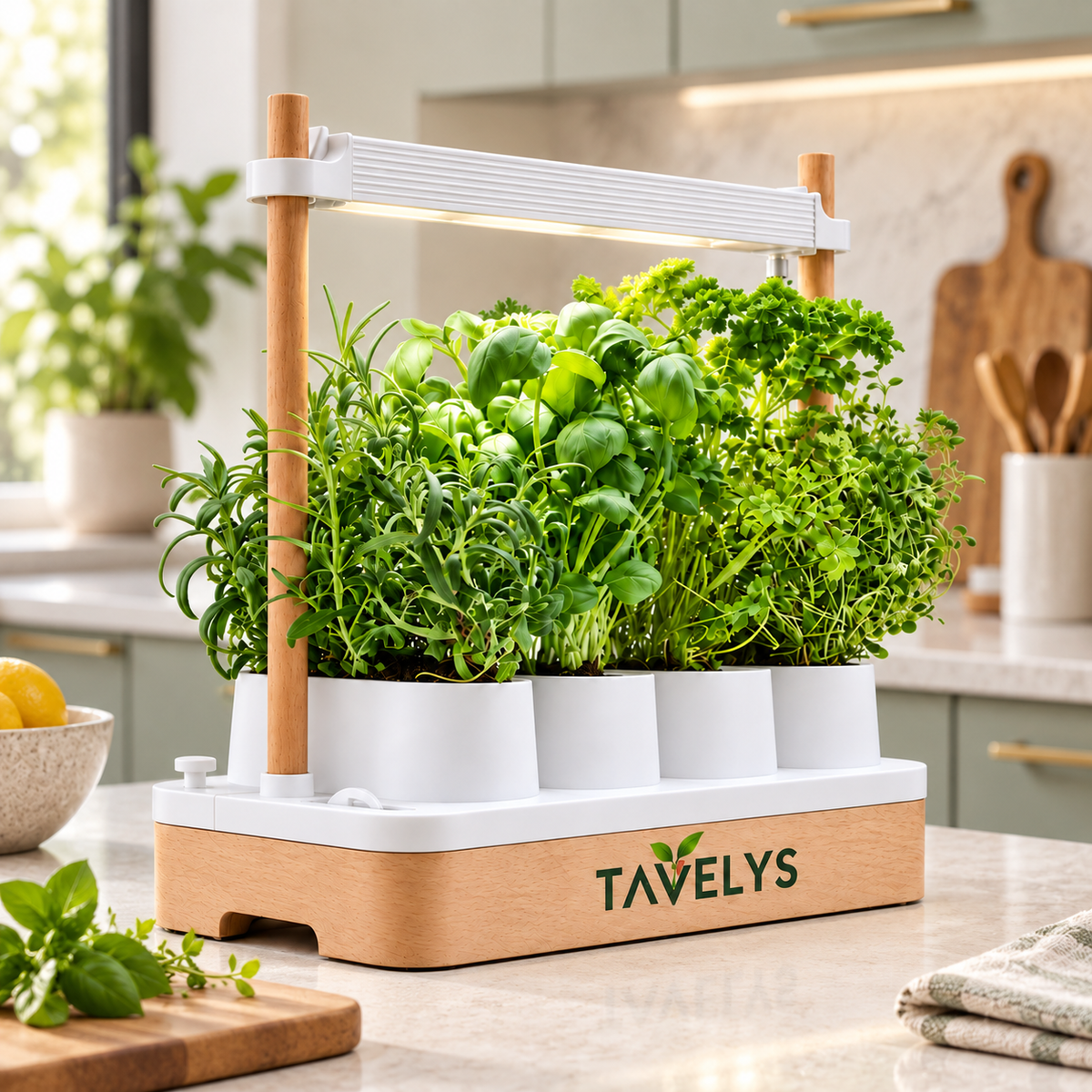 Potager Tavelys dans une cuisine